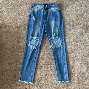 Momokrom - dark blue denim - size 2